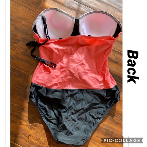 Price Drop ⤵️ Coral Color or BlackOne Piece Swim - Picture 4 of 4